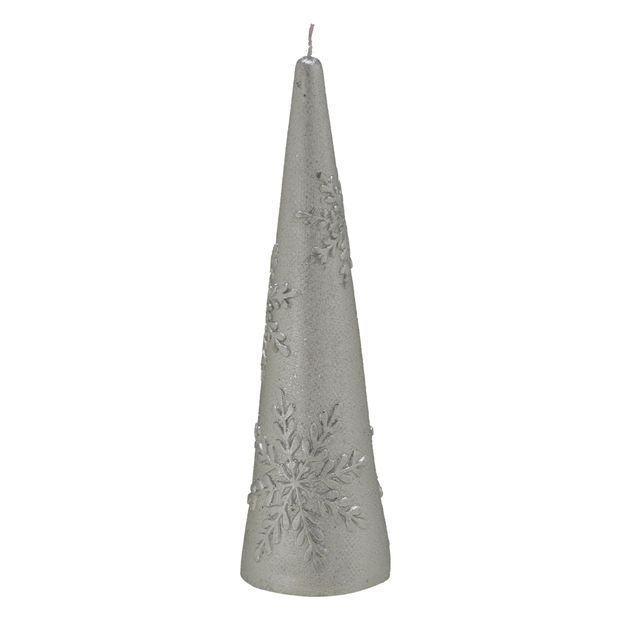 vela-cone-brilho-de-prata-20cm-espressione-christmas-103-051-1