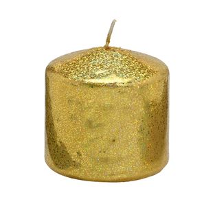 Vela-Pilar-Dourada-7cm-Espressione-Christmas