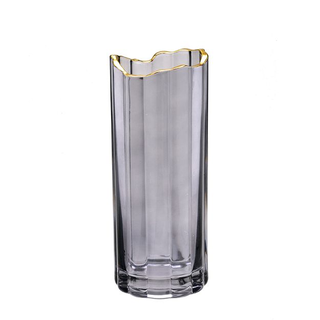 vaso-de-vidro-fume-com-borda-dourada-24cm-espressione-2222-028-1