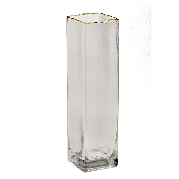 vaso-quadrado-transparente-com-borda-dourada-30cm-espressione-22233-026-1