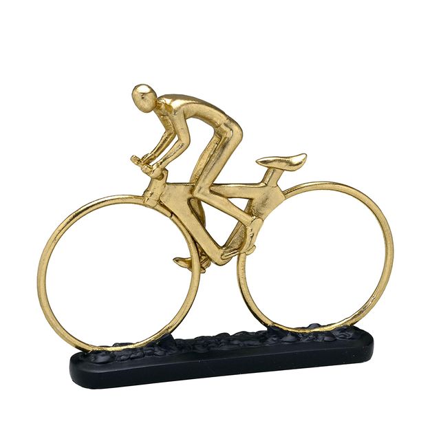 escultura-ciclista-dourado-25cm-espressione-70-491-1